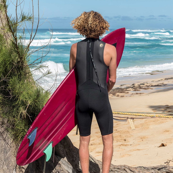 2026 O'Neill Mens O'Riginal 2mm Back Zip Short John Wetsuit 4529 - Black